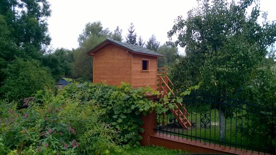Akcesoria ogrodowe drewniane, AO001, realizacja Ciesielnia, zdjęcie 4