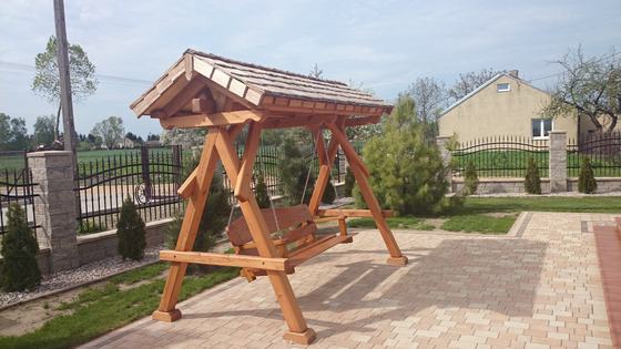 Akcesoria ogrodowe drewniane, AO002, realizacja Ciesielnia, zdjęcie 12