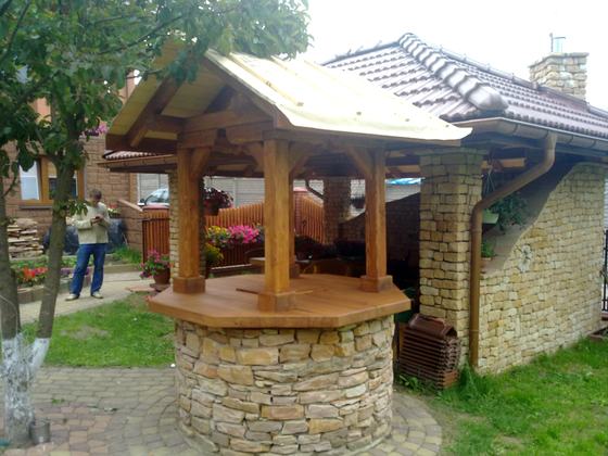 Akcesoria ogrodowe drewniane, AO005, realizacja Ciesielnia, zdjęcie 1