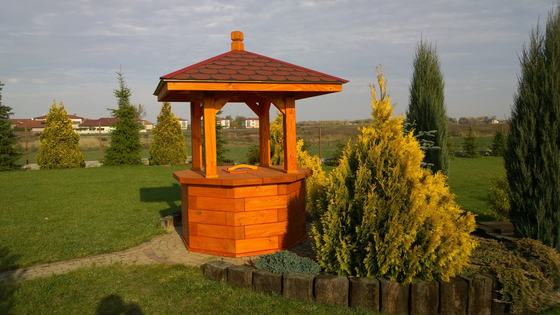 Akcesoria ogrodowe drewniane, AO005, realizacja Ciesielnia, zdjęcie 7