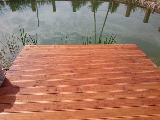 Altana drewniana z grillem, AG011, wymiar 4x6m, kolor kasztan, pokrycie gont brazowy, dach 4S, barierka B01, realizacja Ciesielnia, zdjęcie 10