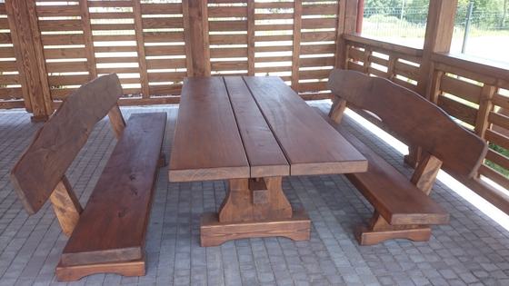 Garaż drewniany lub wiata garażowa, G004, wymiar 6x6m, kolor kasztan, pokrycie gont czerwony, dach 4S, rodzaj otwarty, realizacja Ciesielnia, zdjęcie 8