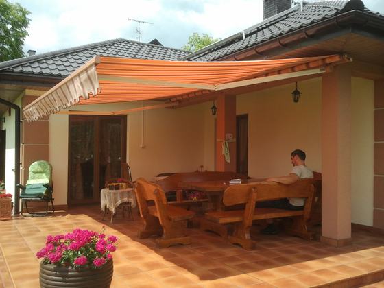 Meble ogrodowe drewniane, M004, realizacja Ciesielnia, zdjęcie 5