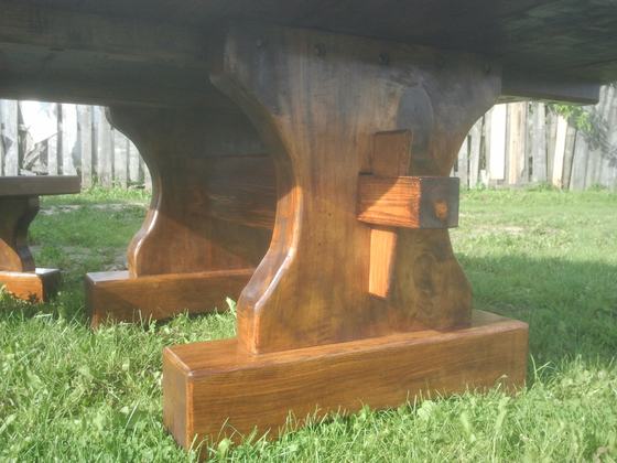 Meble ogrodowe drewniane, M013, realizacja Ciesielnia, zdjęcie 10