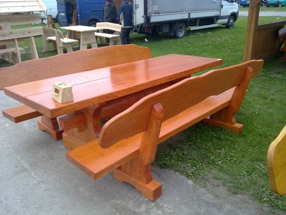 Meble ogrodowe drewniane, M020, realizacja Ciesielnia, zdjęcie 7
